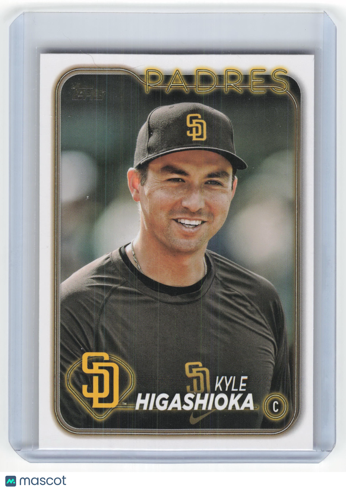2024 Topps Series 2 Baseball Kyle Higashioka SSP Gold Mirror #512 Near Mint