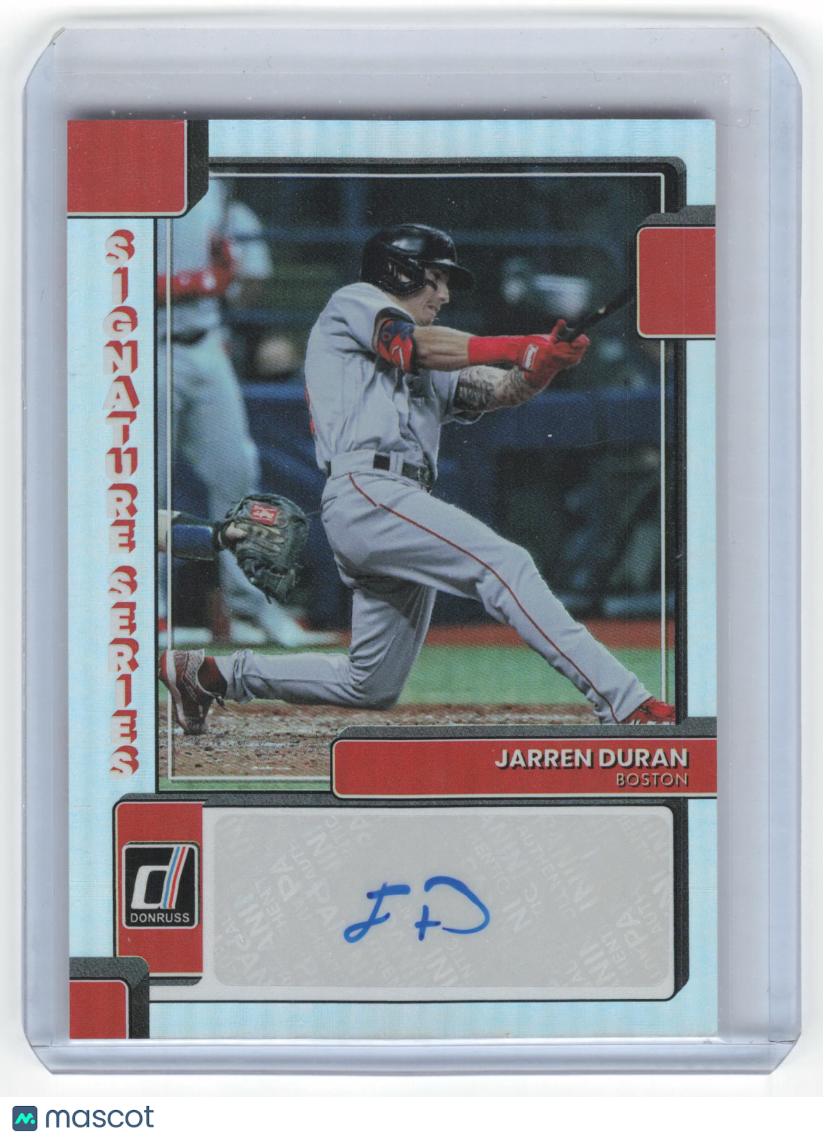 2022 Panini Donruss Signature Series Jarren Duran Autograph #SS-JD Near Mint