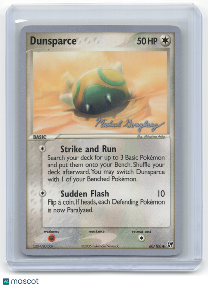 Pokemon—Dunsparce #60/100 World Champions 2005—Rare Holo Near Mint