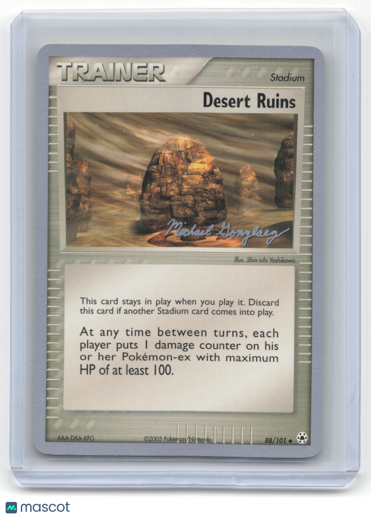 Pokemon—Desert Ruins #88/101 World Championship 2005—Uncommon Near Mint