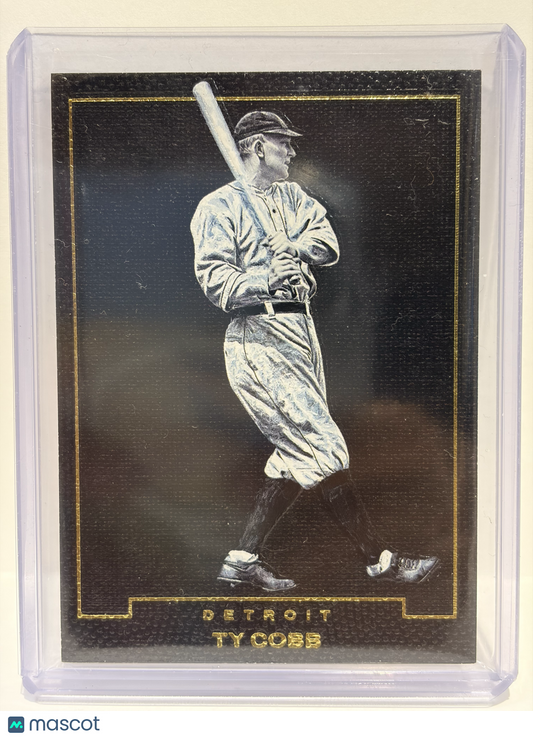 2024 Panini Three and Two Baseball Ty Cobb SSP Blank Slate #15 Near Mint - Papa Joey's Collectibles