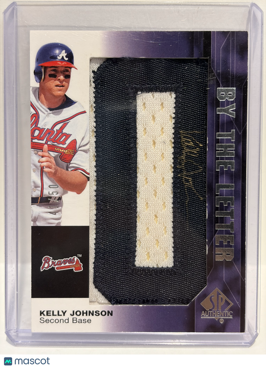2008 Upper Deck SP Authentic Baseball Kelly Johnson Auto Patch 40/50 #BL-KJ NM - Papa Joey's Collectibles