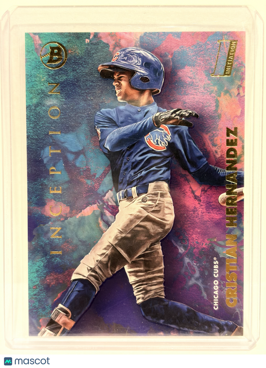 Topps 2021 Bowman Inception Baseball Cristian Hernandez #78 Near Mint - Papa Joey's Collectibles