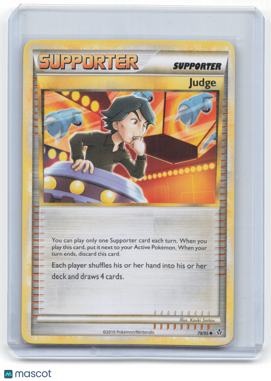 2010 Pokemon Judge Unleashed Uncommon Regular #78/95 Lightly Played - Papa Joey's Collectibles