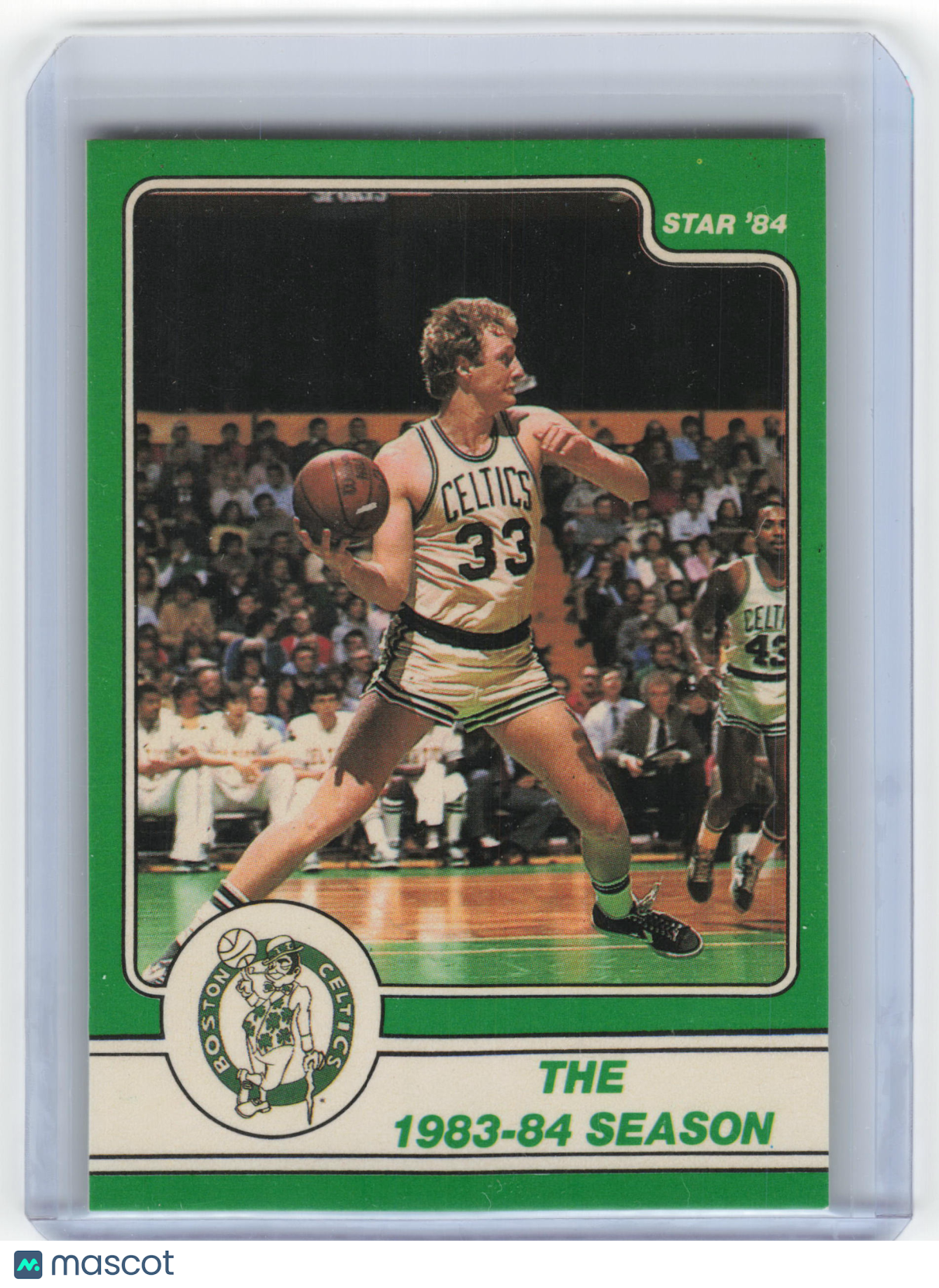 The Star Co. 1984 Star Basketball Larry Bird The 1983-84 Season #11 Near Mint - Papa Joey's Collectibles