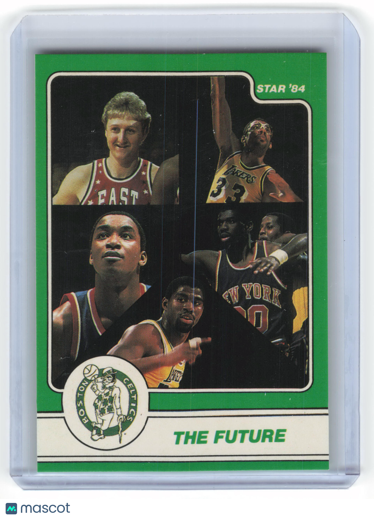 The Star Co. 1984 Star Basketball Larry Bird The Future #18 Near Mint - Papa Joey's Collectibles