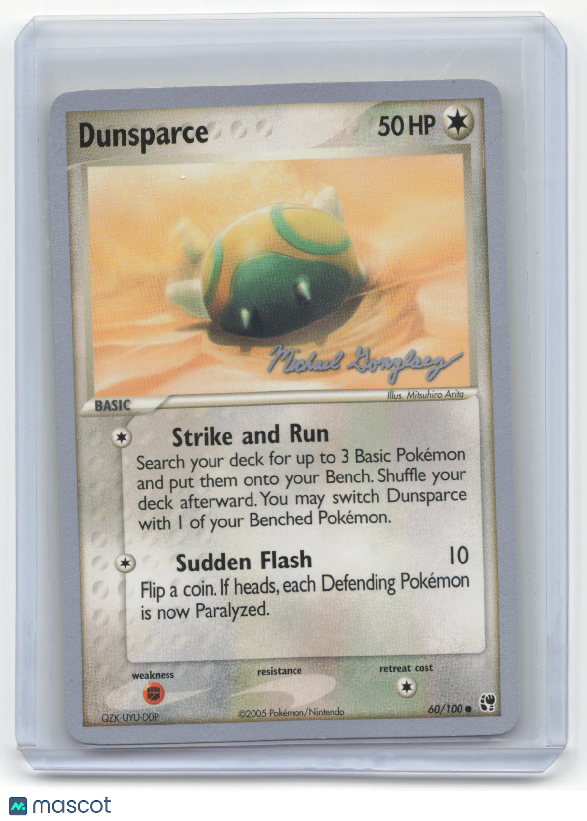 Pokemon Dunsparce World Championship 2005 Rare #60/100 Near Mint - Papa Joey's Collectibles