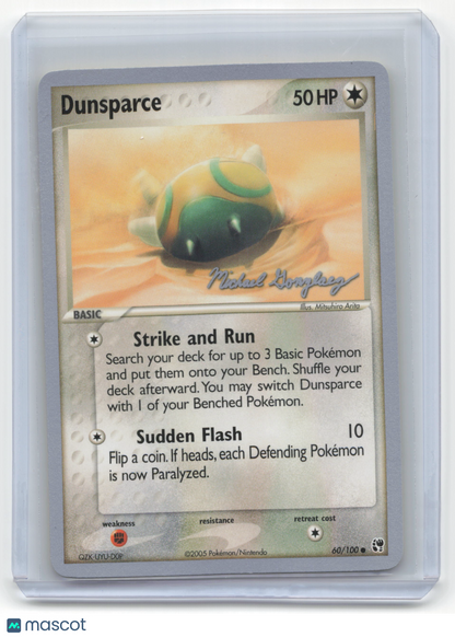 Pokemon—Dunsparce #60/100 World Championship 2005—Rare Near Mint