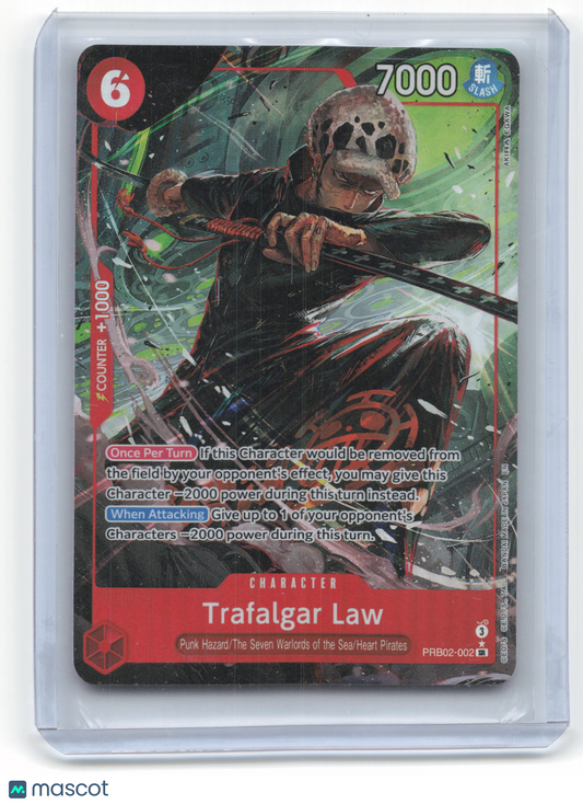 2025 One Piece Trafalgar Law The Best Vol. 2 (Premium) SR #PRB02-003 Alt Art - Papa Joey's Collectibles