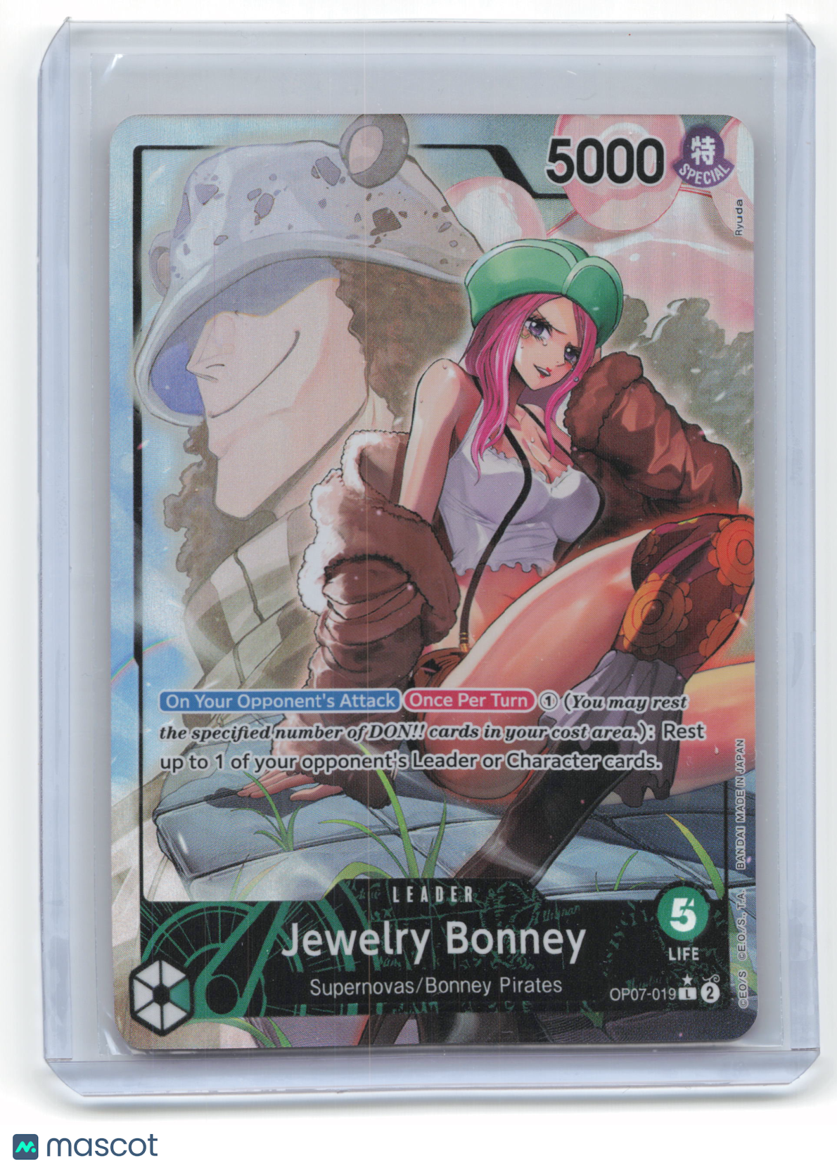 2024 One Piece Jewelry Bonney 500 Years in the Future Leader #OP07-019 Alt Art - Papa Joey's Collectibles
