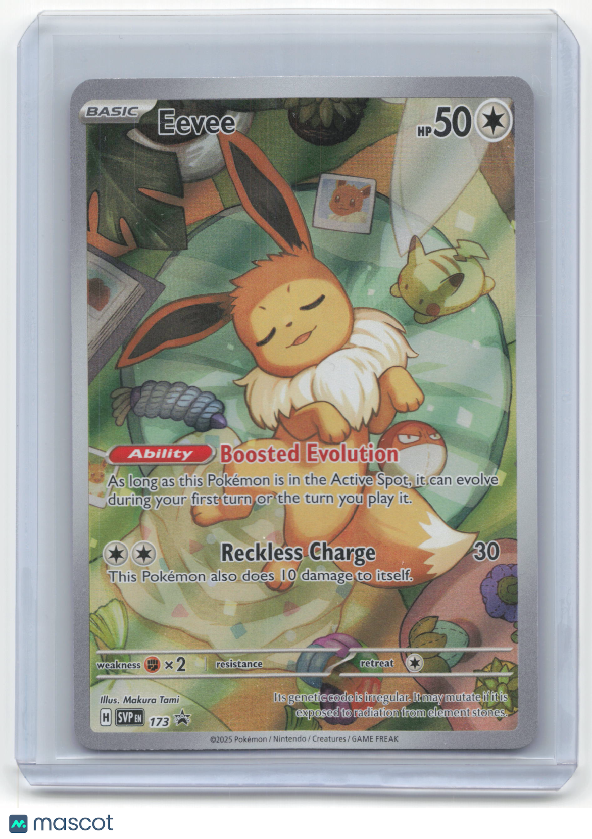 2025 Pokemon Eevee SVP Black Star Promo Foil #173 Near Mint - Papa Joey's Collectibles