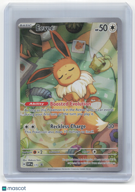 2025 Pokemon Eevee SVP Black Star Promo Foil #173 Near Mint - Papa Joey's Collectibles