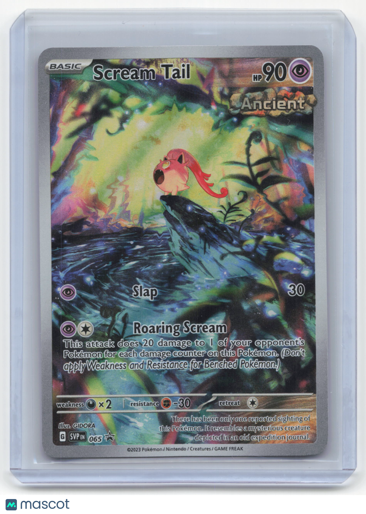2023 Pokemon Scream Tail SVP Black Star Promo Foil #065 Near Mint - Papa Joey's Collectibles