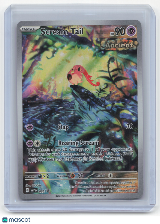 2023 Pokemon Scream Tail SVP Black Star Promo Foil #065 Near Mint - Papa Joey's Collectibles