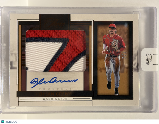 2024 Panini Three and Two Prospect Jersey Autographs Dylan Crews 2/3 #PJA-DC - Papa Joey's Collectibles