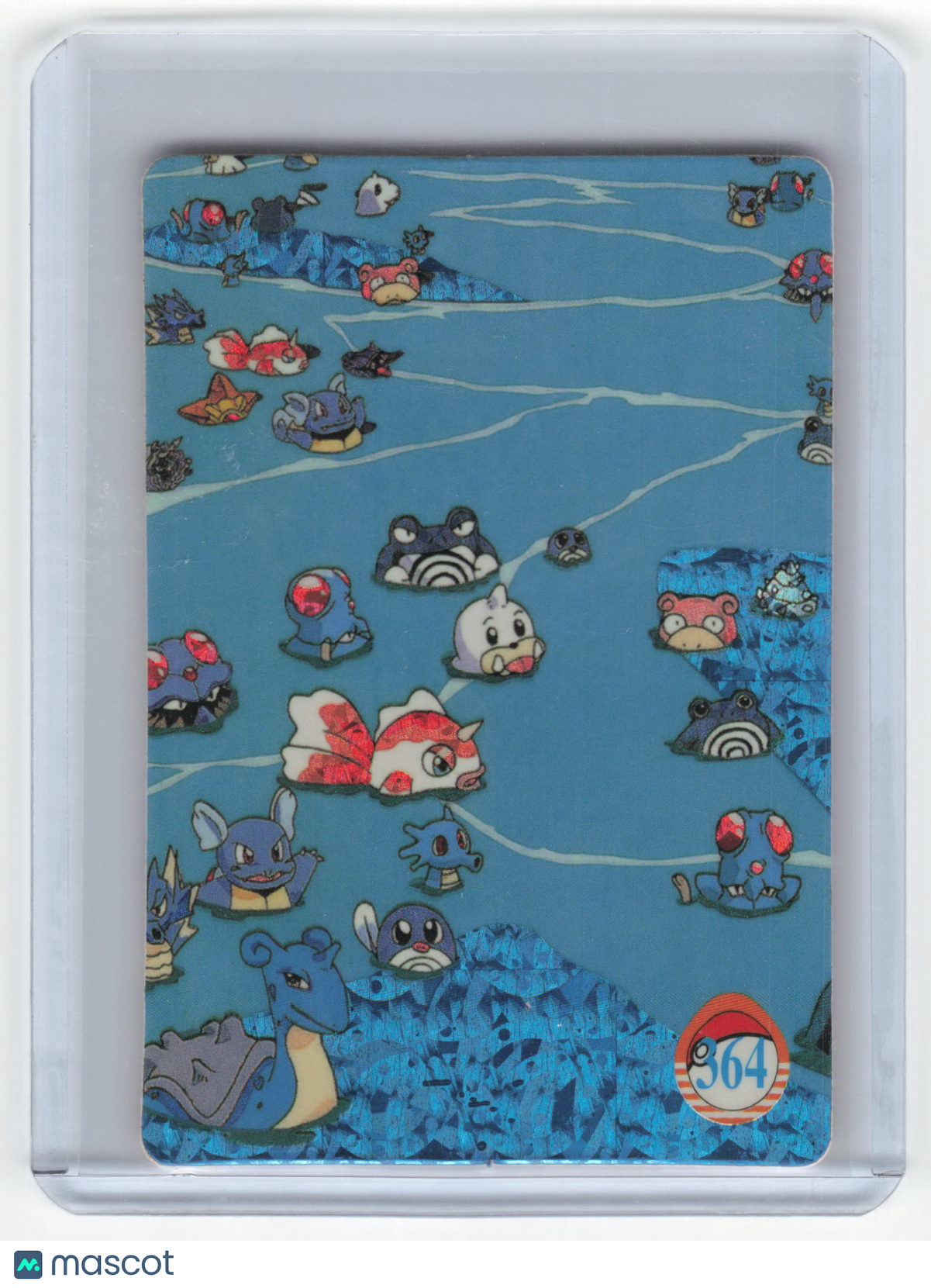 1996 Pokémon Vending Cards Water Pokémon Holofoil #364 Near Mint - Papa Joey's Collectibles