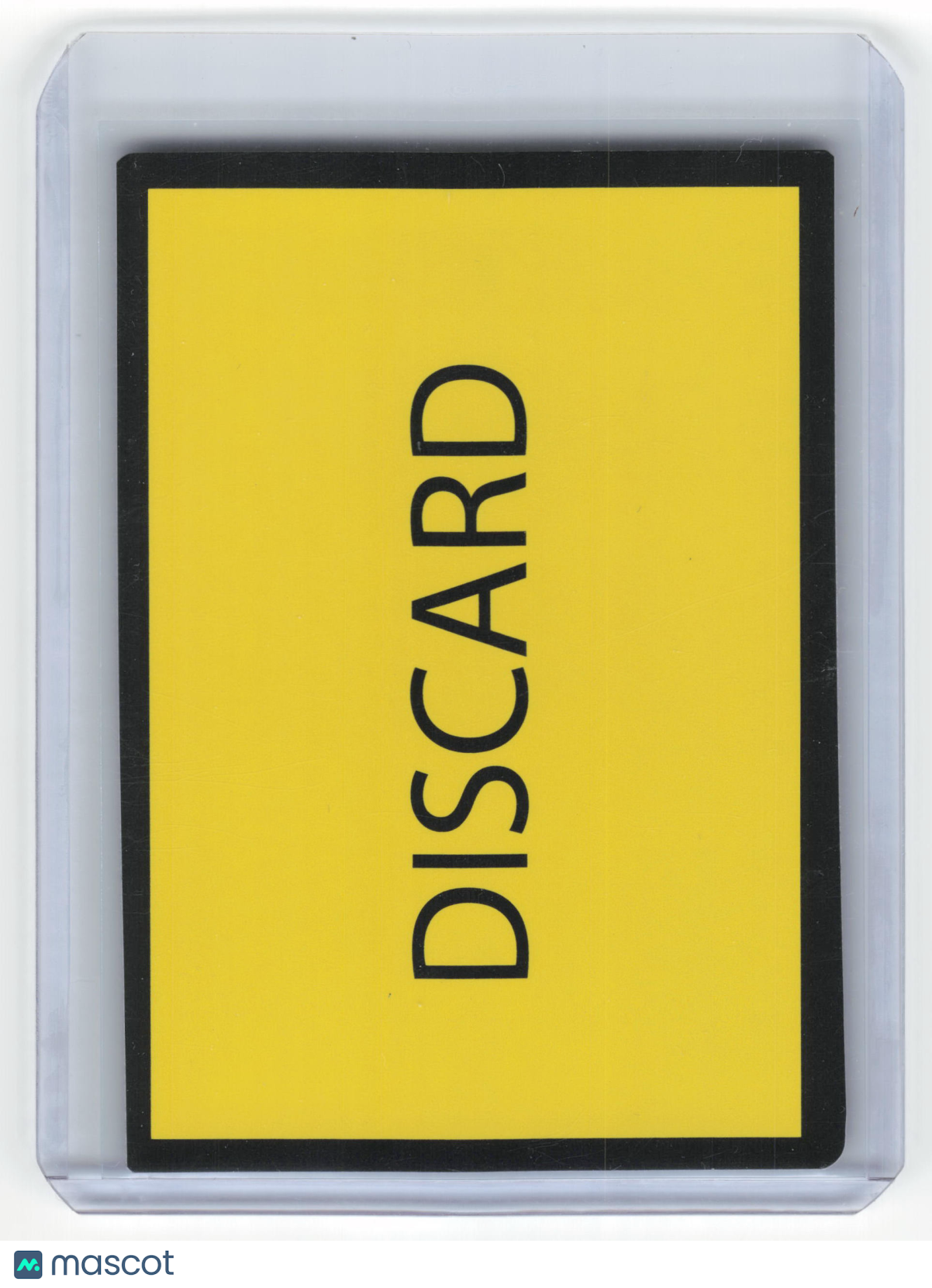 2023 Disney Lorcana TCG Discard Card [Yellow] Error Card