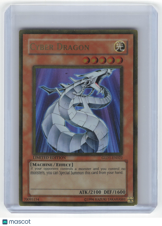 2008 Yu-Gi-Oh! Cyber Dragon Gold Series Foil #GLD1-EN022 Limited Edition NM