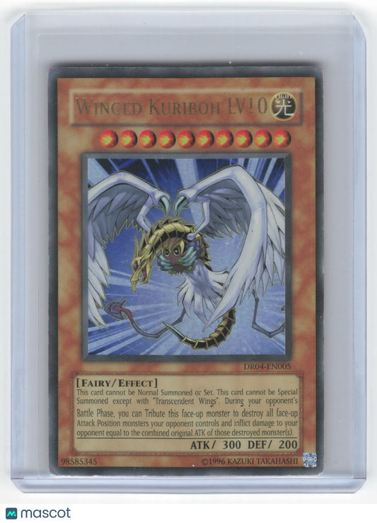 2006 Yu-Gi-Oh! Winged Kuriboh LV10 Dark Revelation Volume 4 Foil #DR04-EN005 HP