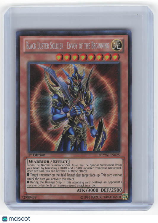2012 Yu-Gi-Oh! Black Luster Soldier - Envoy of the Beginning #LCYW-EN025 1st Ed.