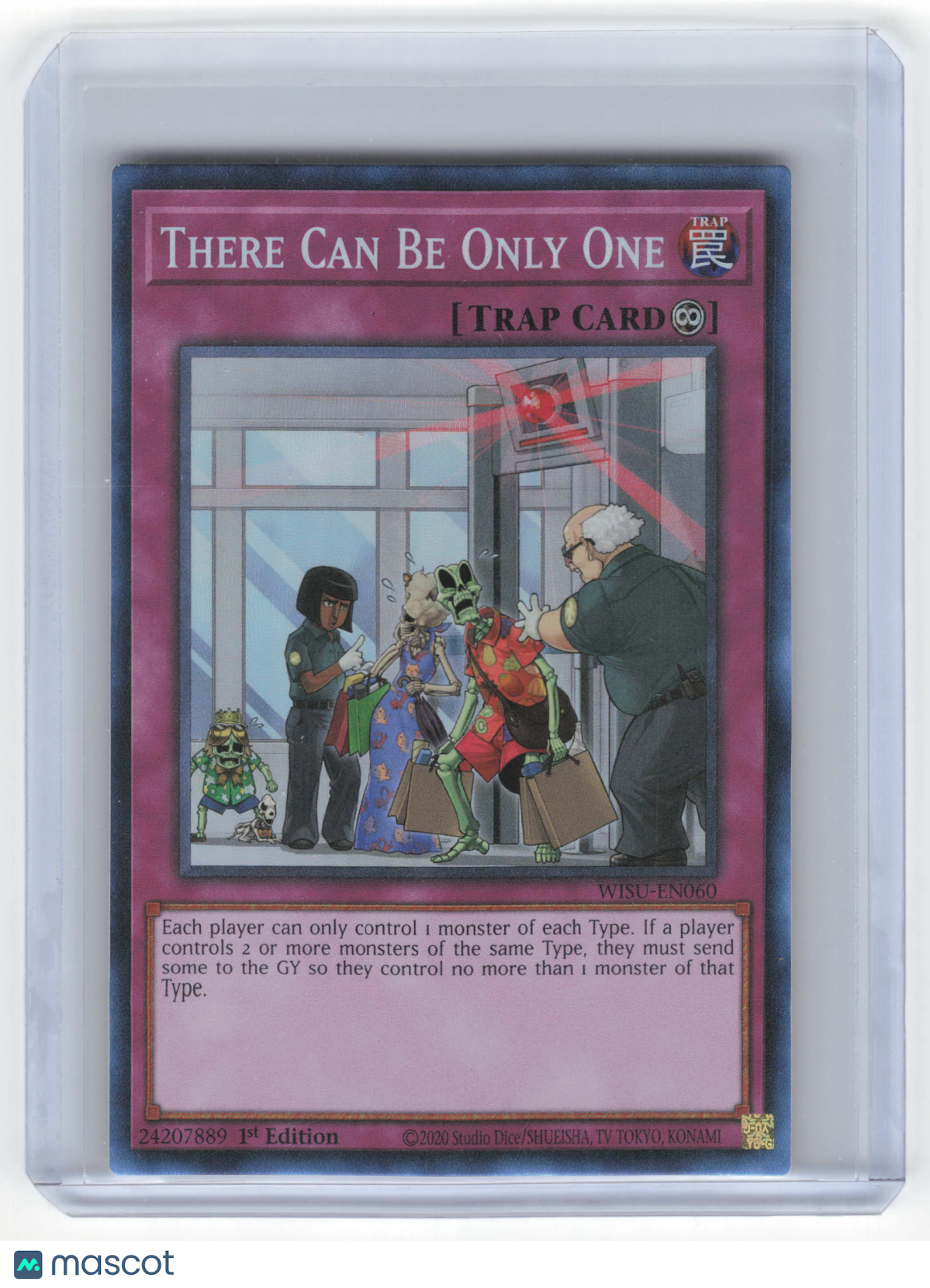 2023 Yu-Gi-Oh! There Can Be Only One Collector's Rare Holo #WISU-EN060 1st Ed NM