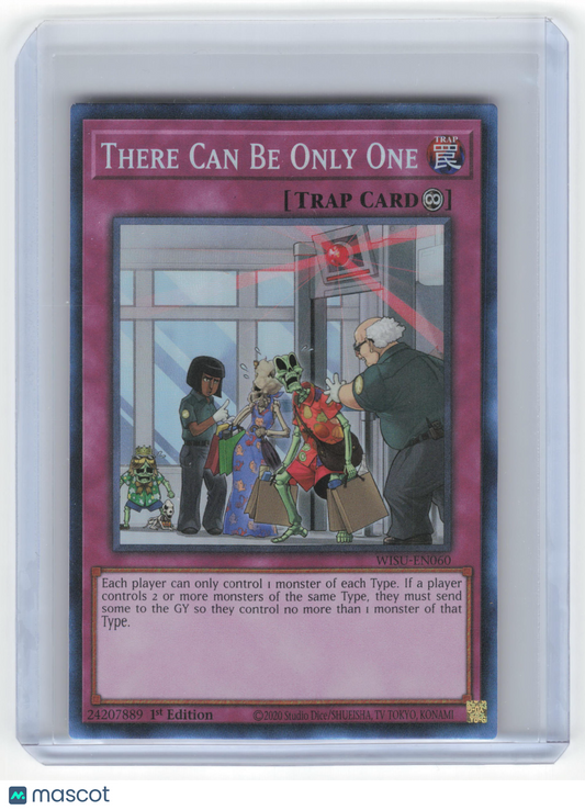 2023 Yu-Gi-Oh! There Can Be Only One Collector's Rare Holo #WISU-EN060 1st Ed NM