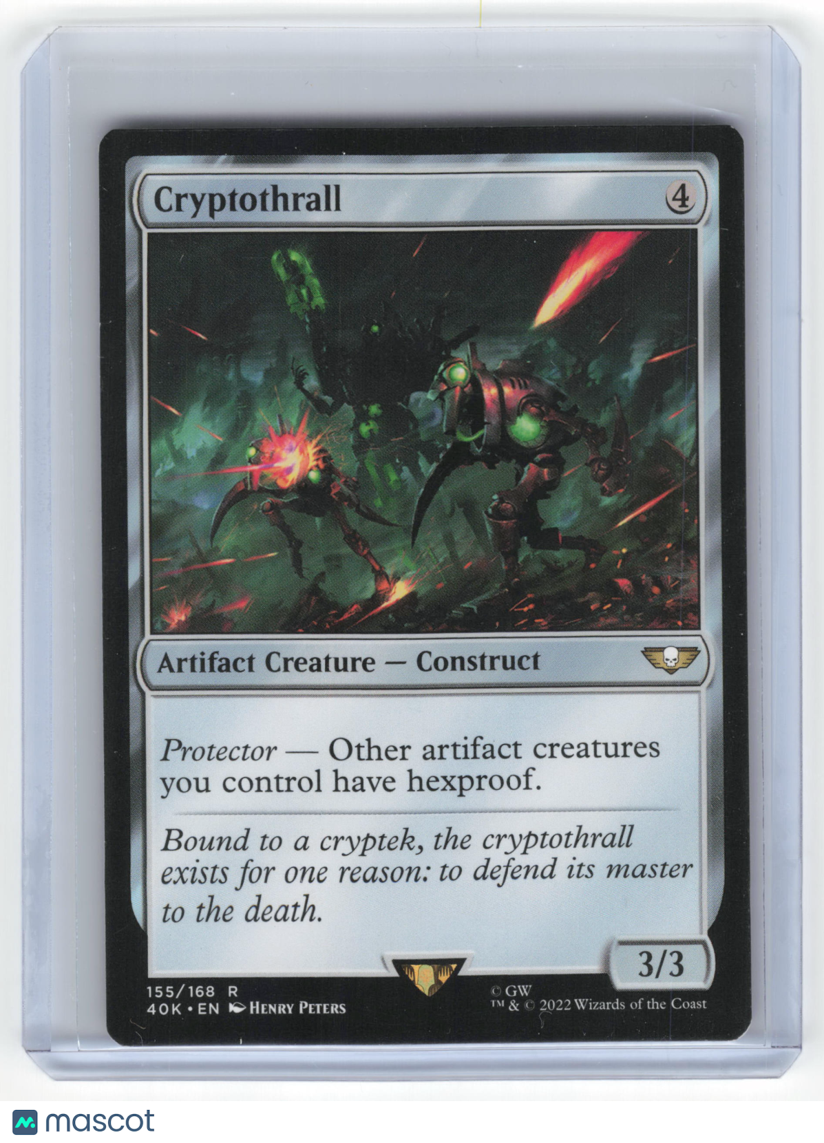 2022 Magic: The Gathering Cryptothrall Warhammer 40K Commander Non-Foil #155/168