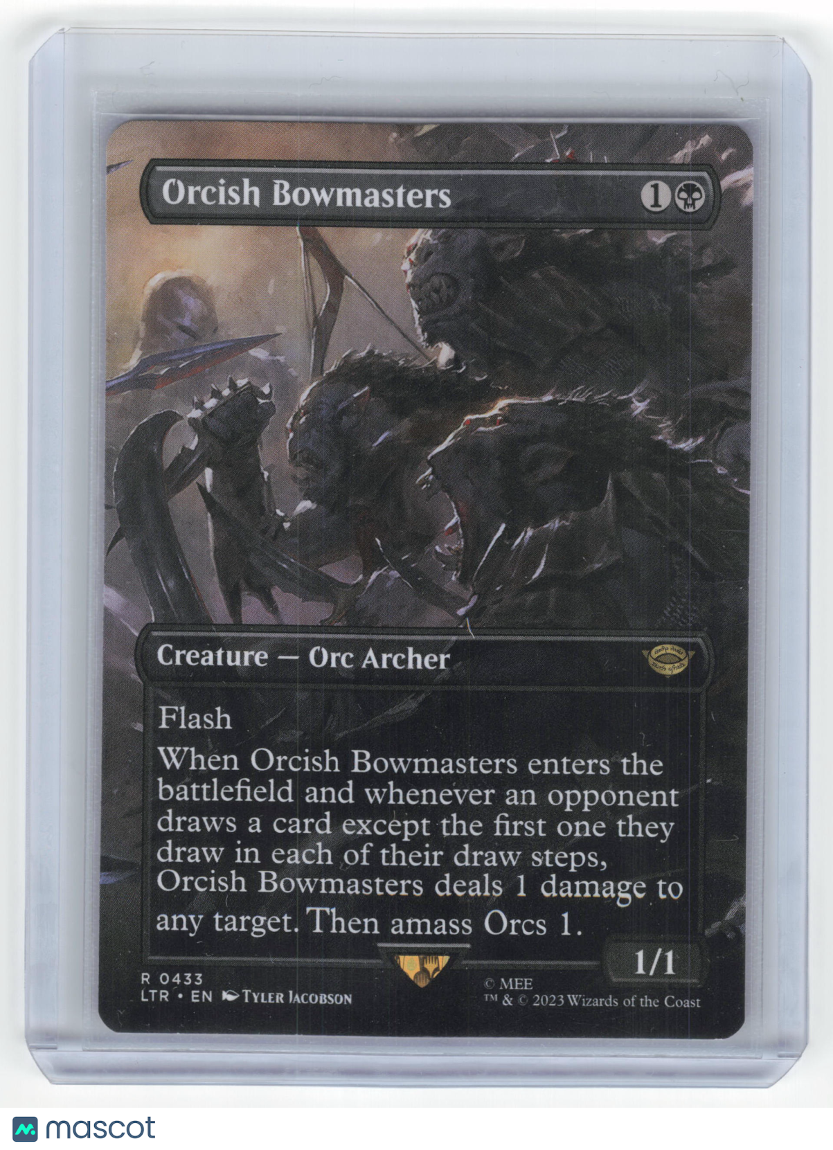 2023 Magic: The Gathering Orcish Bowmasters Lord of the Rings #0433 Borderless