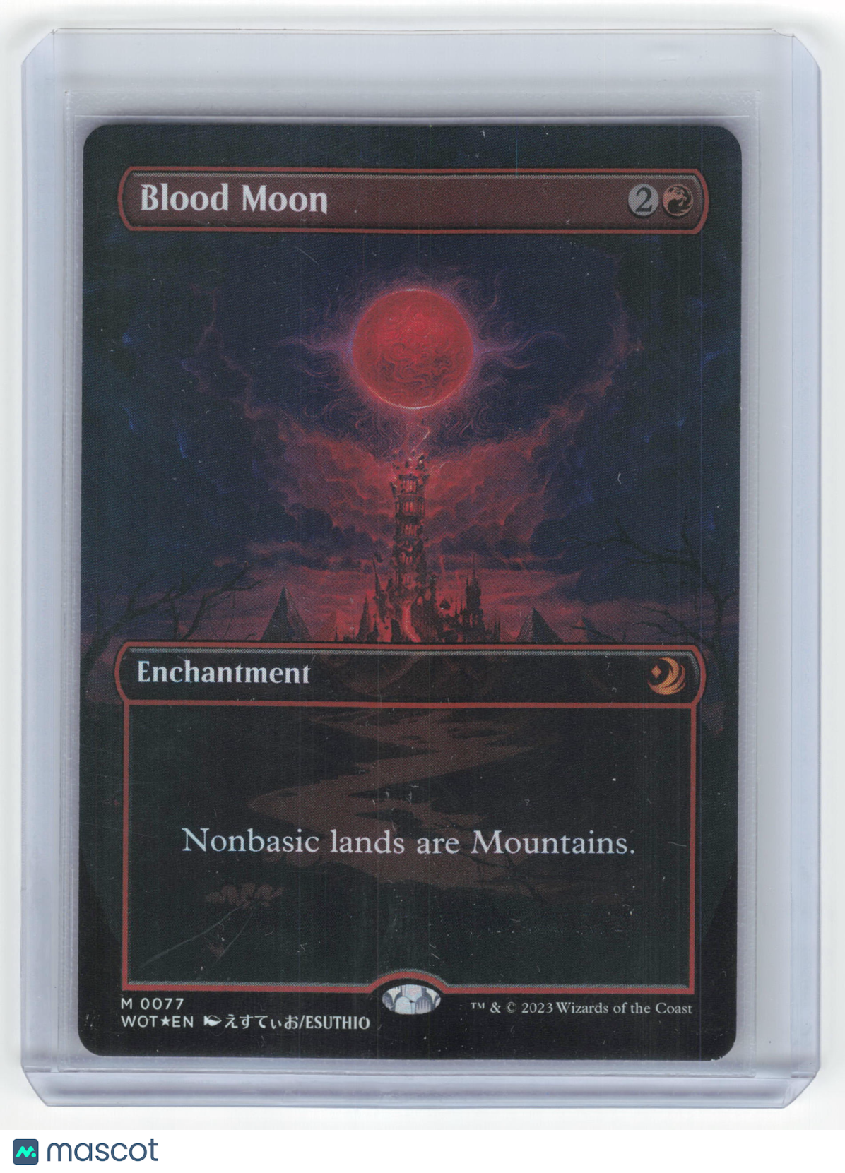 2023 MTG Blood Moon Wilds of Eldraine: Enchanting Tales #0077 Borderless
