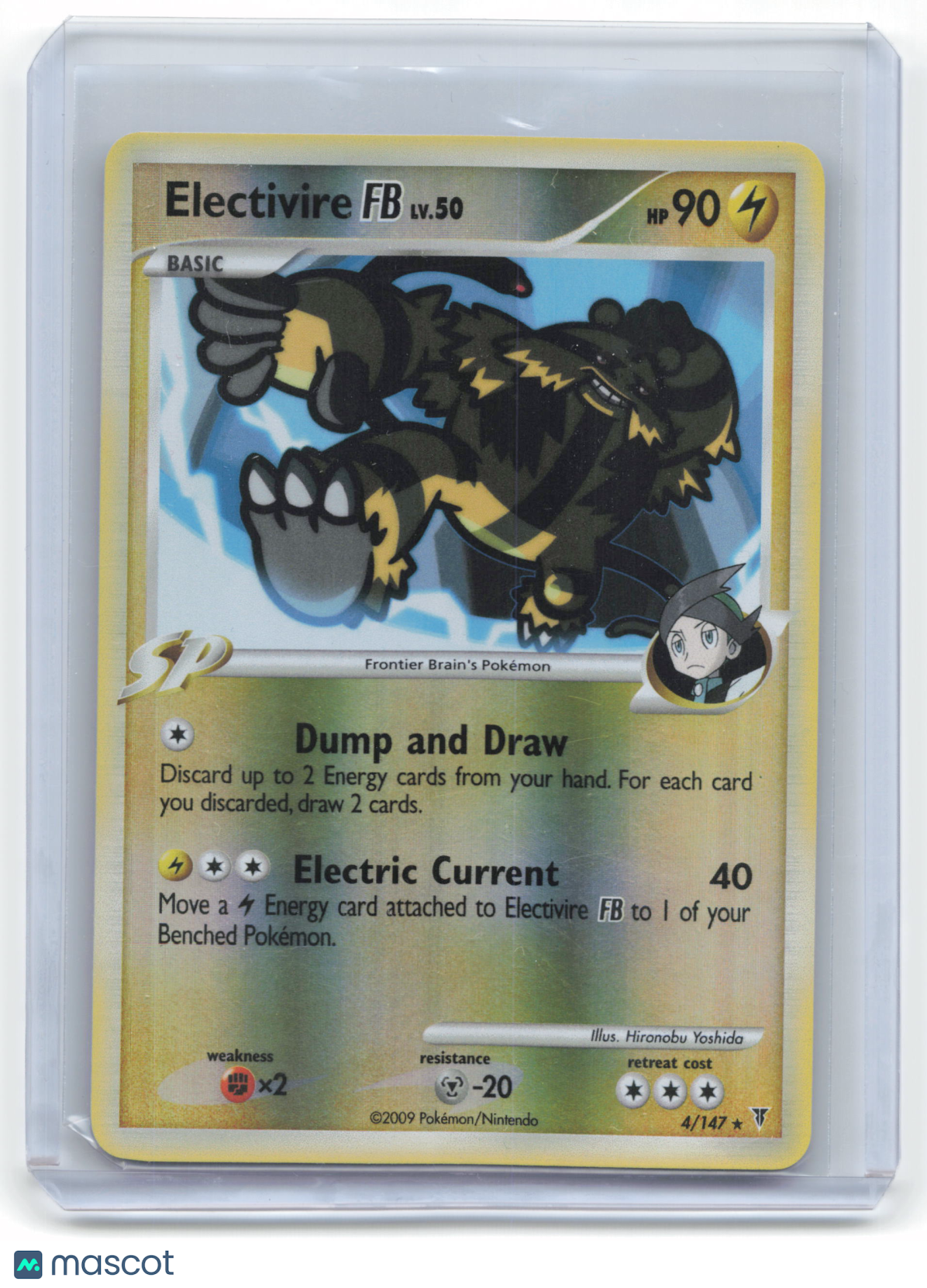 2009 Pokemon Electivire FB Supreme Victors Rare Reverse Holo #4/147 Near Mint