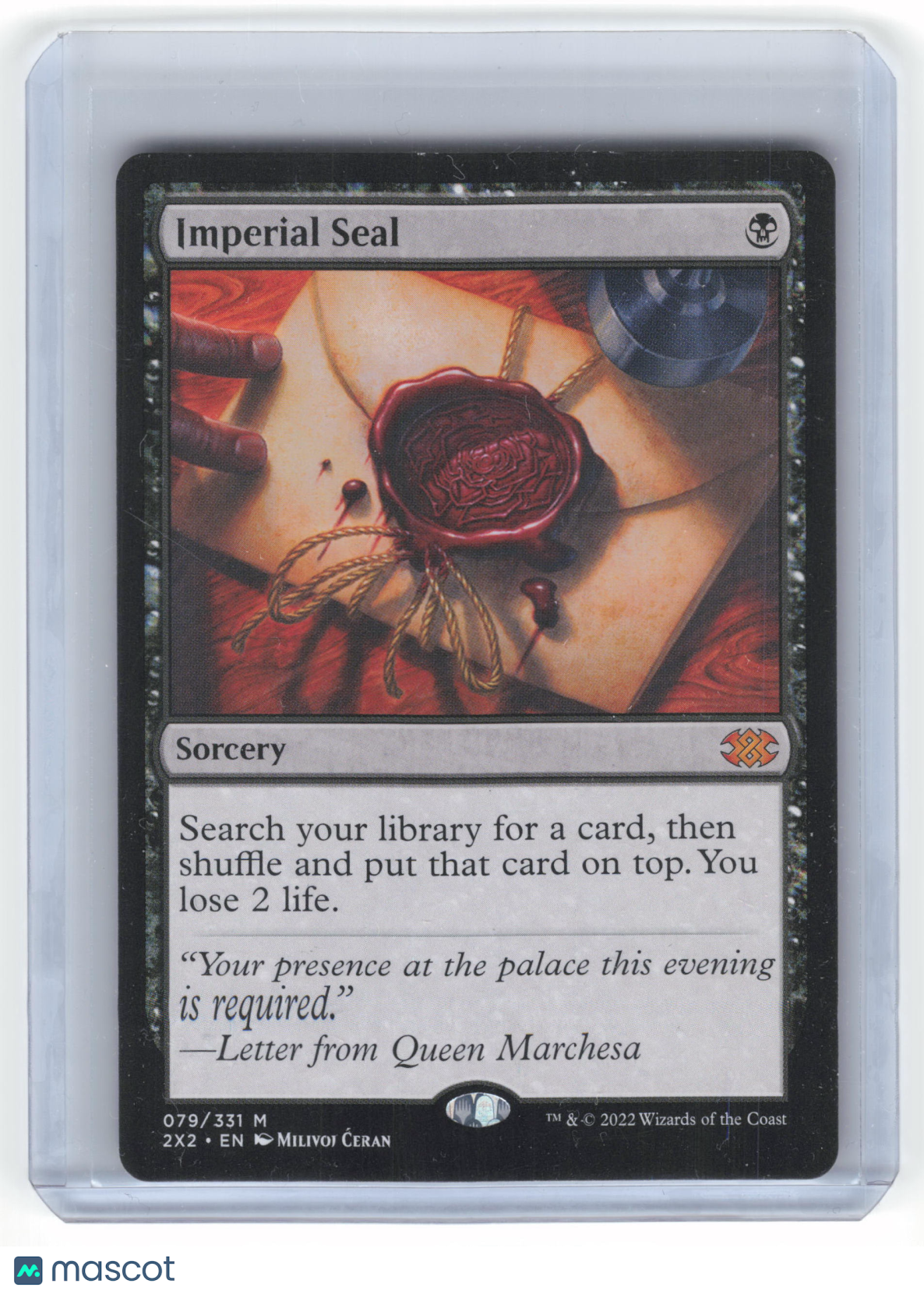 Magic: The Gathering Imperial Seal Double Masters 2022 Mythic Non-Foil #079 NM