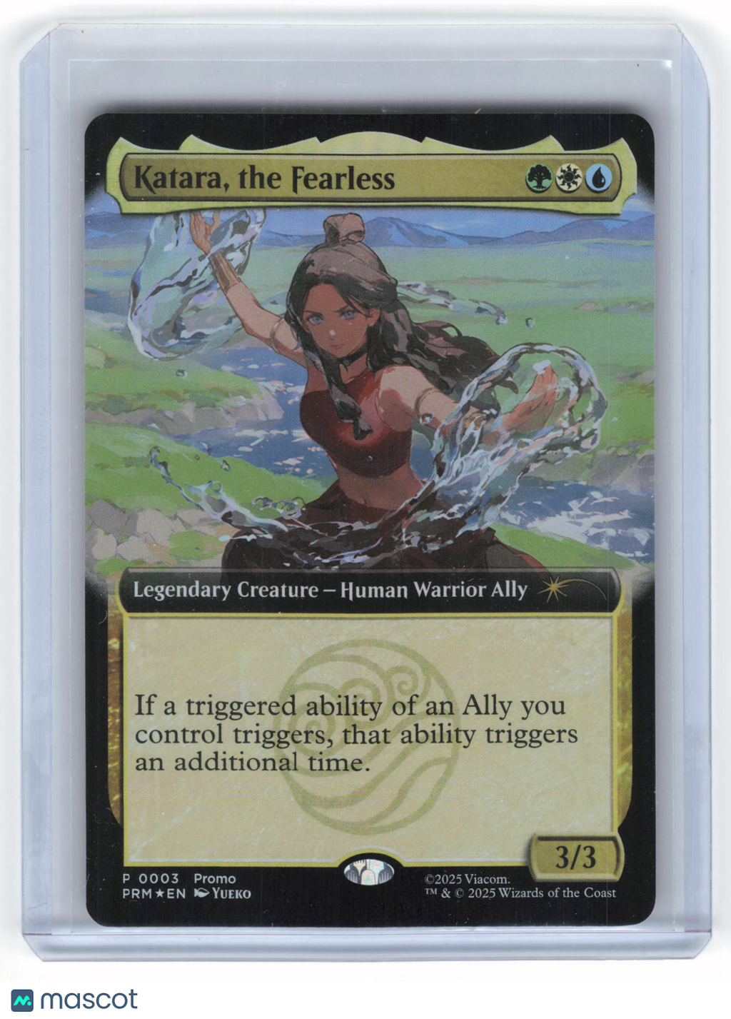 2025 MTG—Katara, the Fearless (Ext Art) #0003 Media Promos—Foil (SDCC 2025)