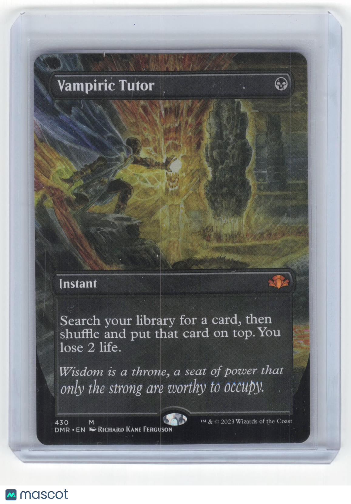 2023 Magic: The Gathering Vampiric Tutor DMR Mythic Non-Foil #430 Borderless NM