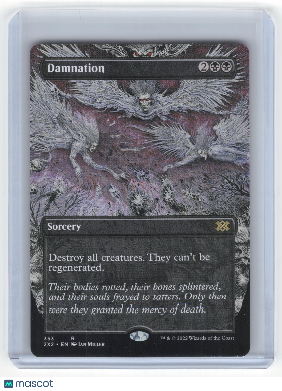 Magic: The Gathering Damnation Double Masters 2022 Non-Foil #353 Borderless NM