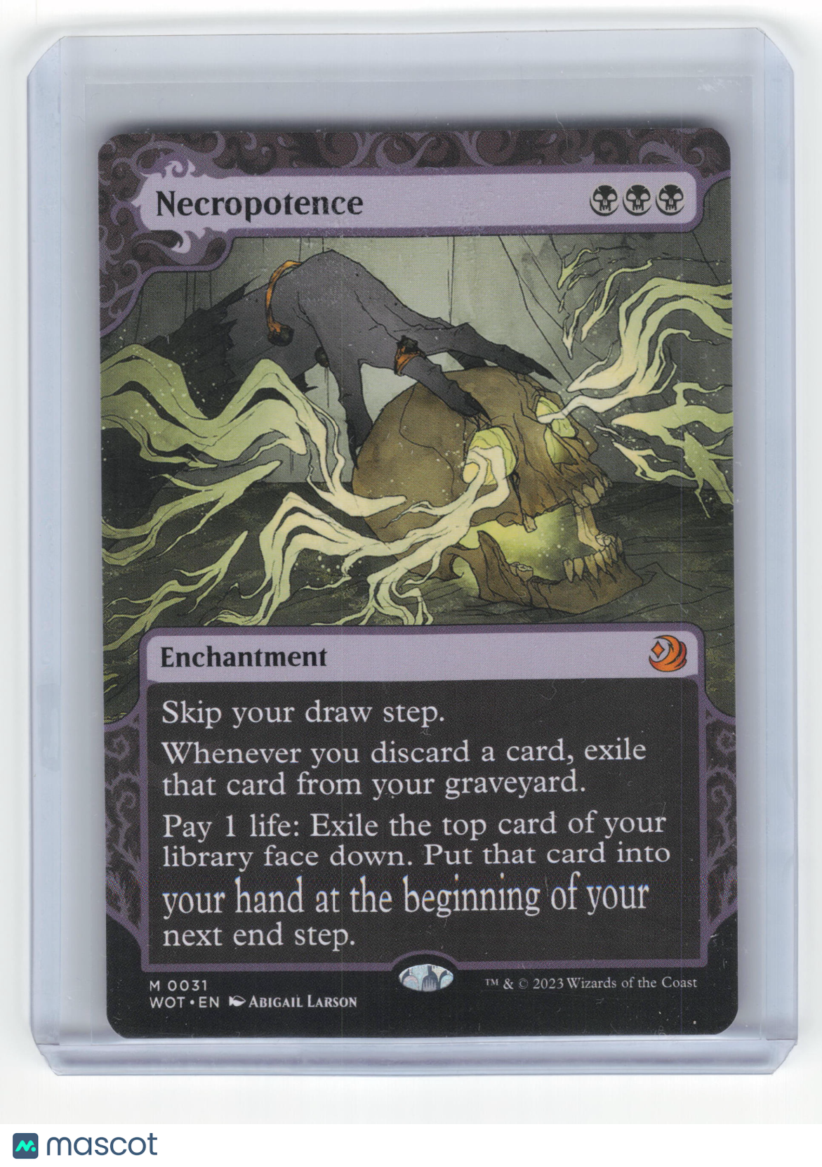2023 Magic: The Gathering Necropotence WOT Mythic Non-Foil #0031 Near Mint