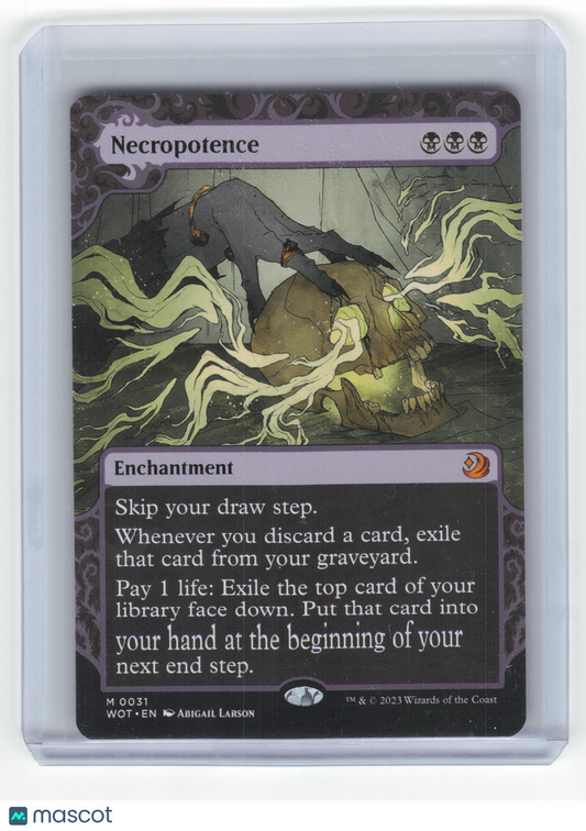 2023 Magic: The Gathering Necropotence WOT Mythic Non-Foil #0031 Near Mint