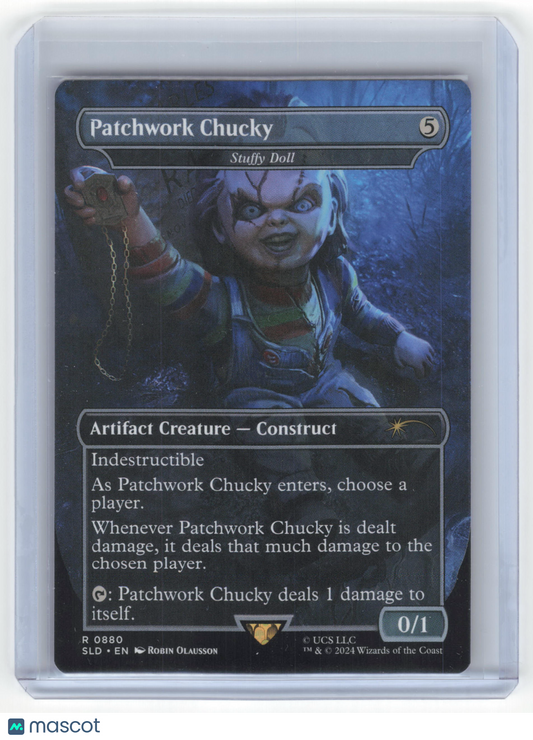 2024 Magic: The Gathering Patchwork Chucky Secret Lair Drop Non-Foil #0880 NM
