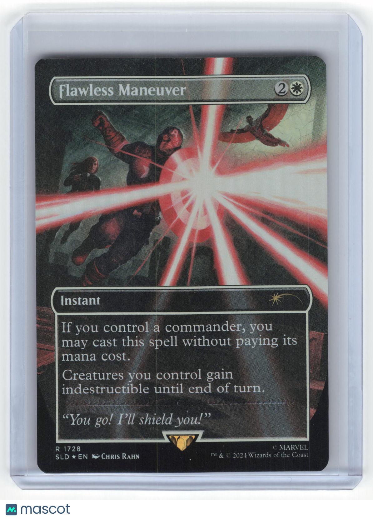 2024 Magic: The Gathering Flawless Maneuver Secret Lair Drop Rainbow Foil #1728