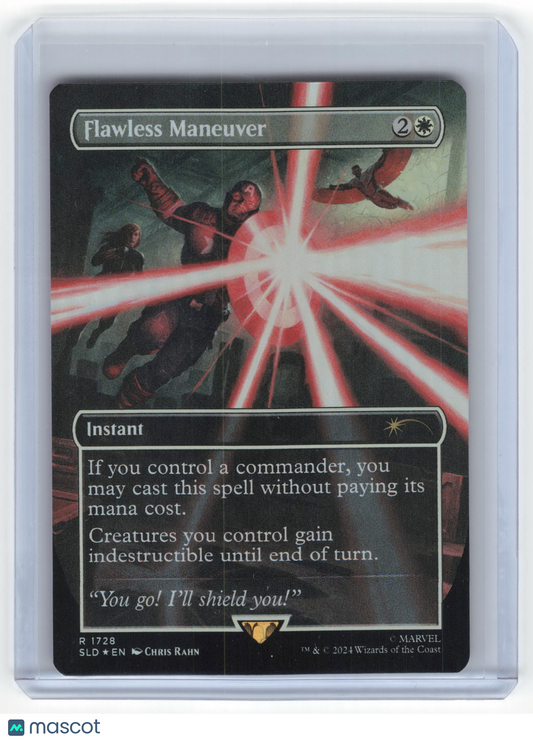 2024 Magic: The Gathering Flawless Maneuver Secret Lair Drop Rainbow Foil #1728