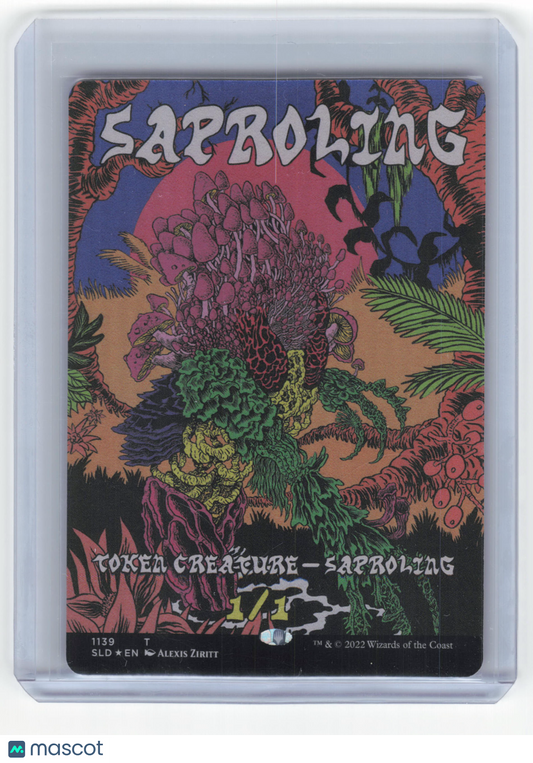 2022 Magic: The Gathering Saproling Secret Lair Drop Token Foil #1139 Near Mint