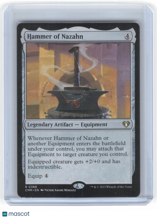 2023 Magic: The Gathering Hammer of Nazahn CMM Rare Non-Foil #0388 Near Mint