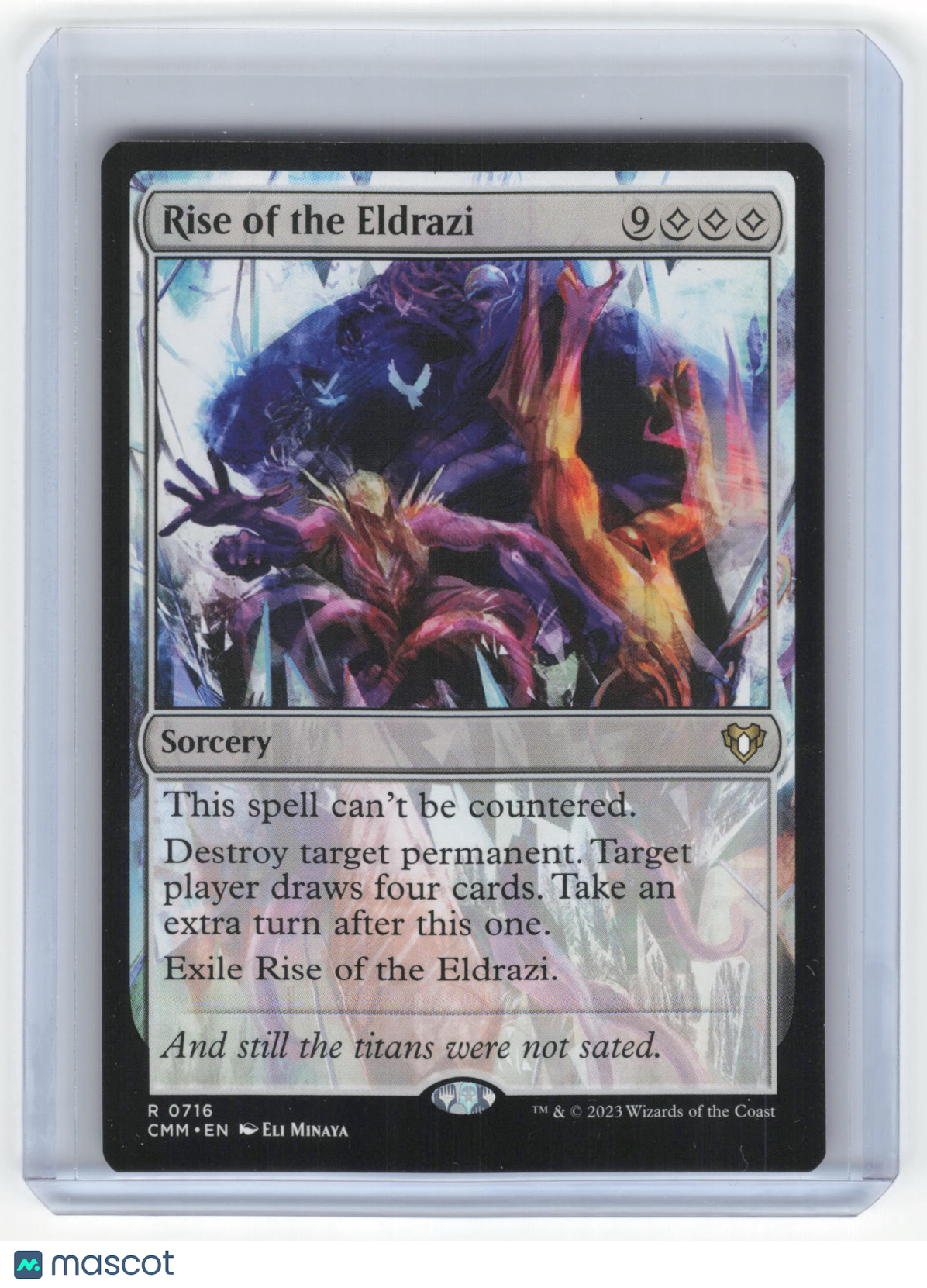 2023 Magic: The Gathering Rise of the Eldrazi CMM Rare Non-Foil #0716 NM