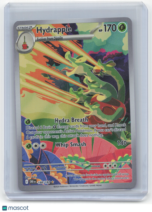 2025 Pokemon Hydrapple Destined Rivals Illustration Rare #188/182 Near Mint