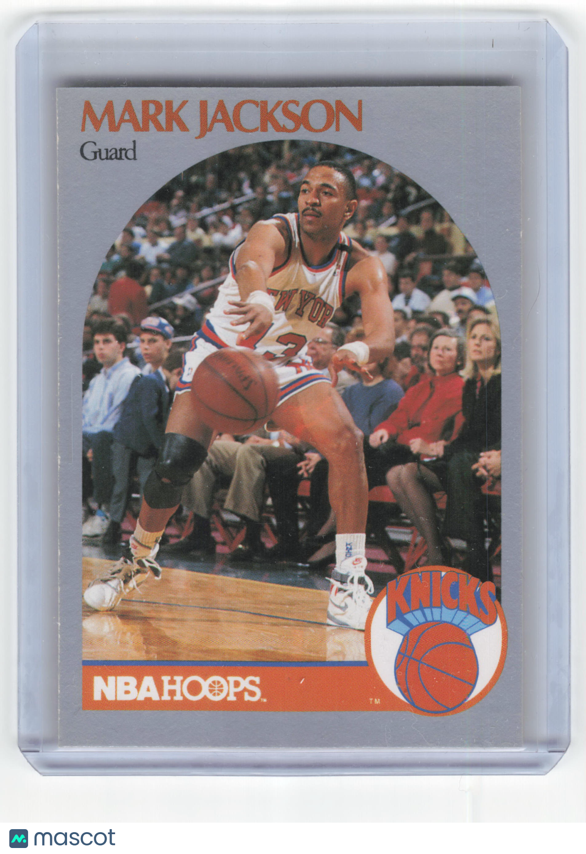 1990-91 Hoops Basketball Mark Jackson #205 Excellent