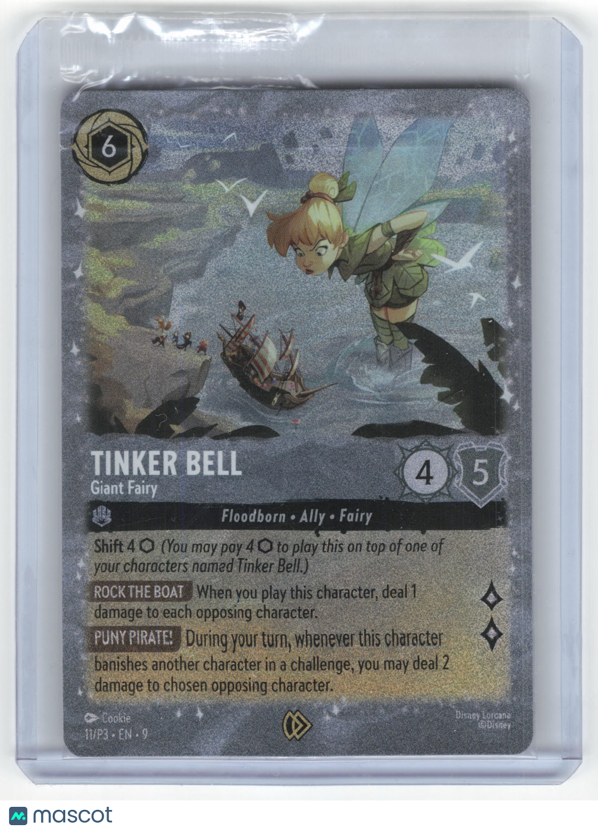 2023 Lorcana Tinker Bell, Giant Fairy Collection Starter Promo #11/P3 [SEALED]