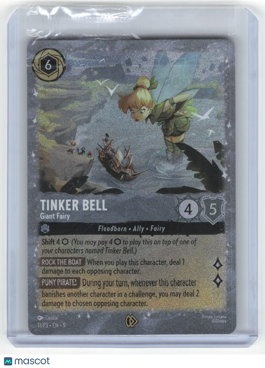 2023 Lorcana Tinker Bell, Giant Fairy Collection Starter Promo #11/P3 [SEALED]