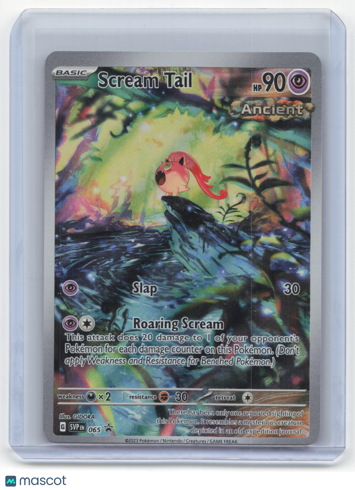 2023 Pokemon Scream Tail Scarlet & Violet Black Star Promo Holo #065 Near Mint