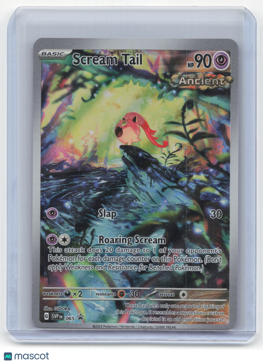 2023 Pokemon Scream Tail Scarlet & Violet Black Star Promo Holo #065 Near Mint