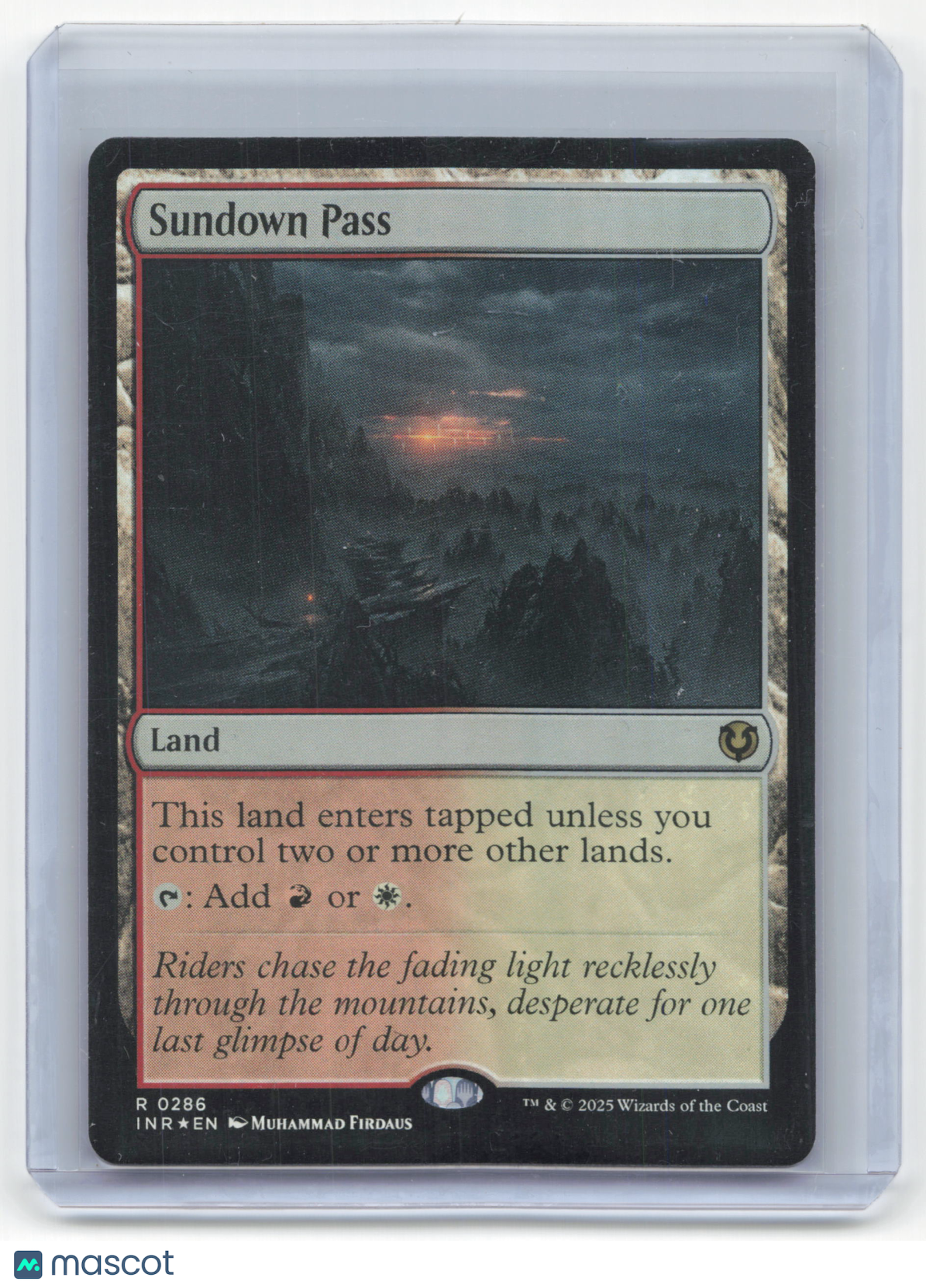 2025 Magic: The Gathering Sundown Pass Innistrad Remastered Rare Foil #0286