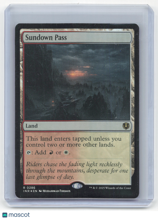2025 Magic: The Gathering Sundown Pass Innistrad Remastered Rare Foil #0286